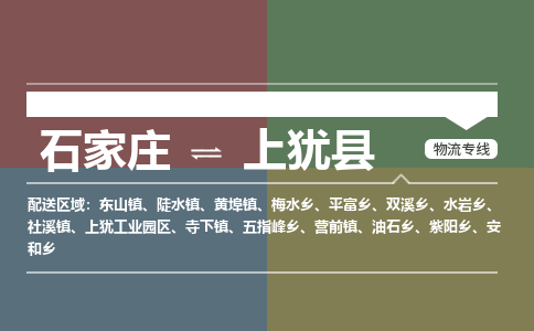 石家庄到上犹县物流公司|石家庄到上犹县货运物流专线全境-省市县+派+送