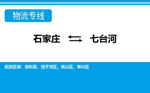 石家庄到七台河物流公司-石家庄到七台河货运专线【行李托运】携手发展