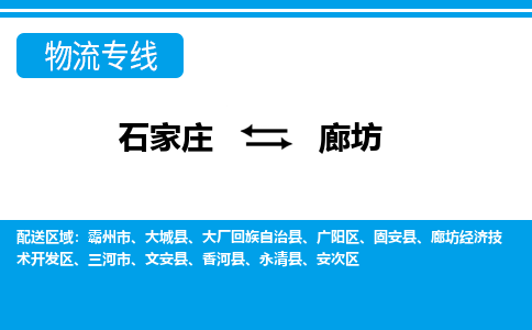 石家庄到廊坊永清县物流公司-石家庄到廊坊永清县货运专线【行李托运】携手发展